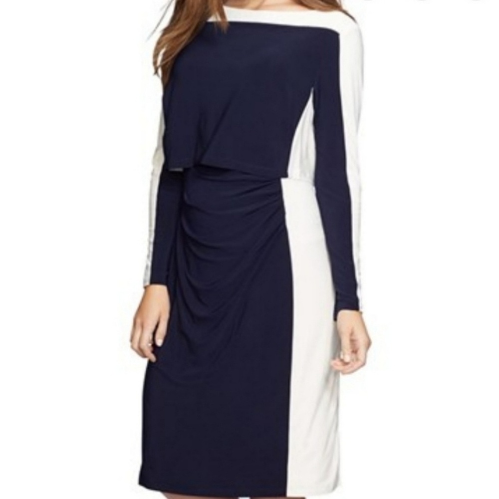*HOST PICK* Lauren Ralph Lauren colorblock dress